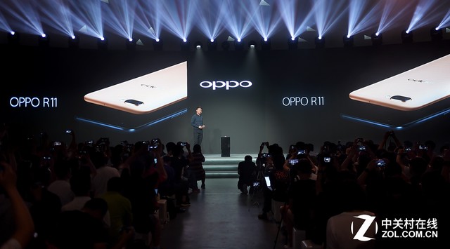 2000万像素拍照手机OPPO R11正式亮相 